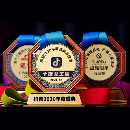 礼品订购金属奖牌广告