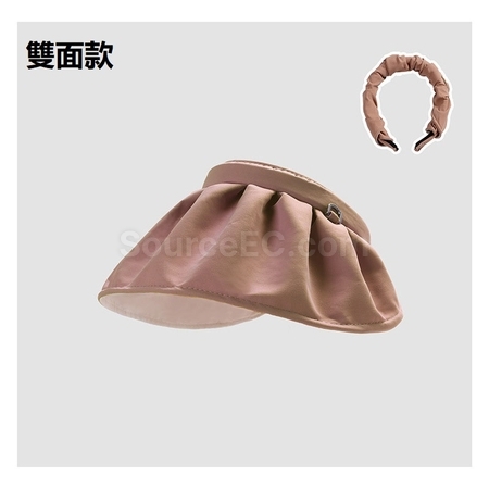 礼品订购发箍贝壳帽广告