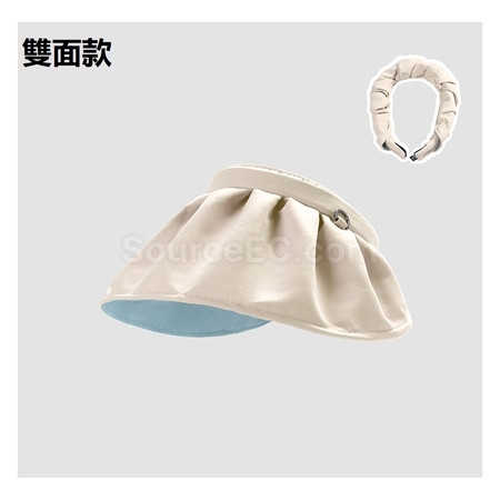 礼品订购发箍贝壳帽广告