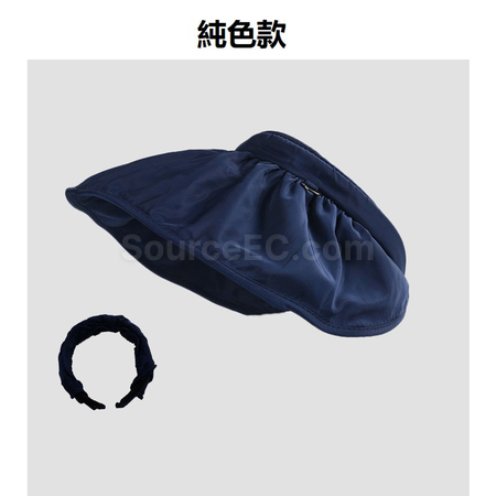 礼品订购发箍贝壳帽广告