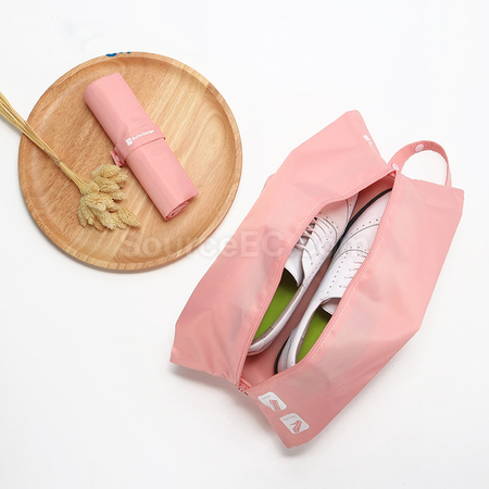 礼品订购轻巧收摺鞋袋广告