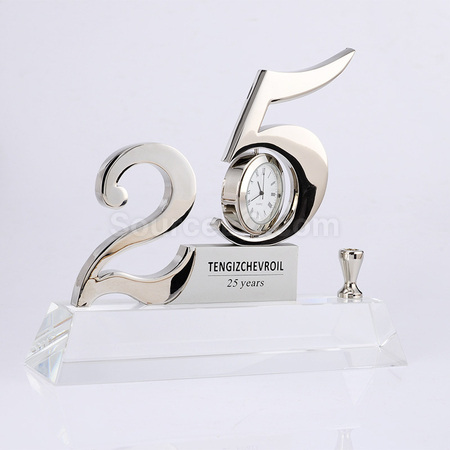 礼品订购25周年纪念品广告