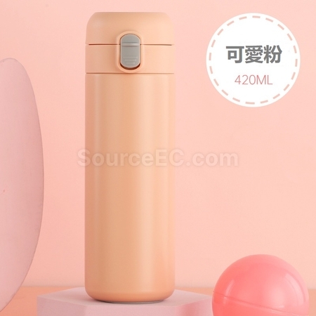 礼品订购不锈钢真空保温杯广告