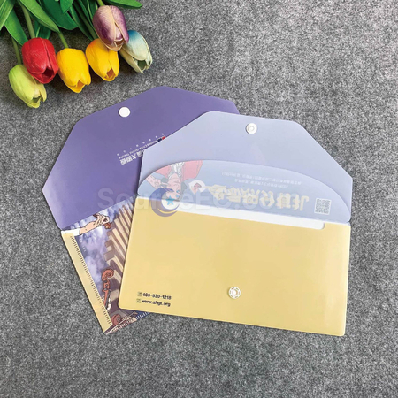 礼品订购双层口罩暂存夹广告