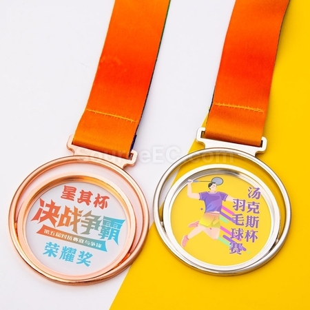 礼品订购亚克力奖牌广告