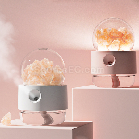 礼品订购水晶球加湿器广告