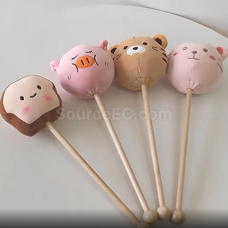 礼品订购卡通捶背棒广告
