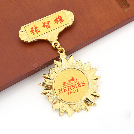 礼品订购可折叠木质奖牌广告