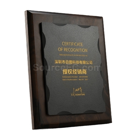 礼品订购大理石授权奖牌 广告