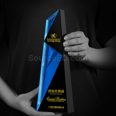 礼品订购水晶座广告