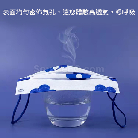 礼品订购克莱因蓝一次性口罩广告