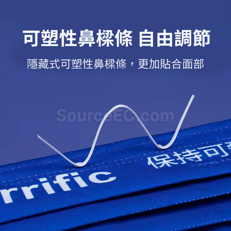 礼品订购克莱因蓝一次性口罩广告