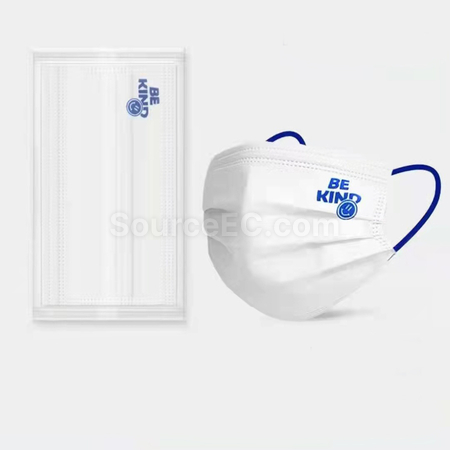 礼品订购克莱因蓝一次性口罩广告