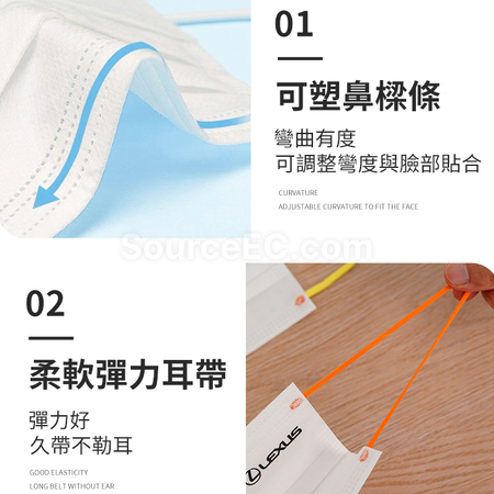 礼品订购订制印花彩色耳绳口罩广告