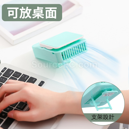 礼品订购随身挂腰风扇广告