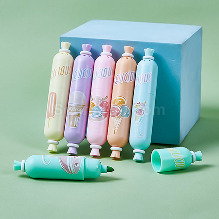 礼品订购香肠造型荧光笔广告