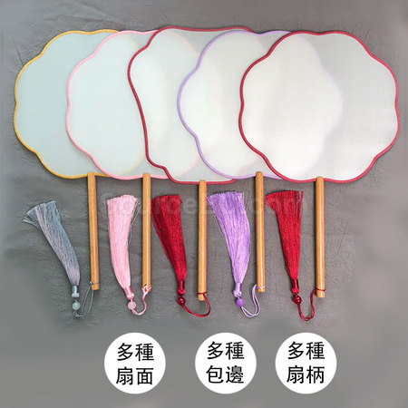 礼品订购古风复古扇广告