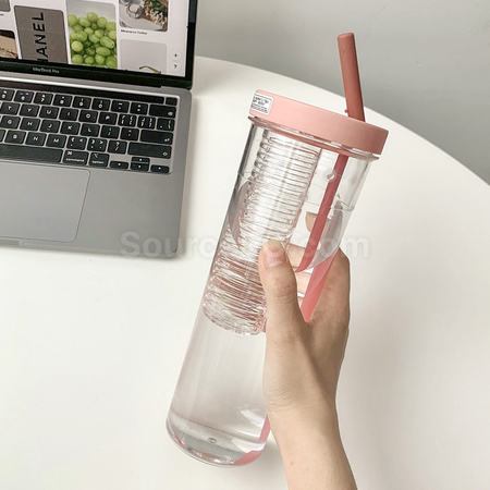 礼品订购大容量吸管杯广告
