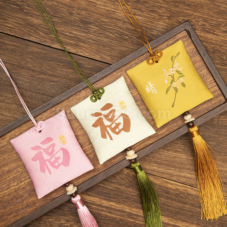 礼品订购祈福健康福袋广告