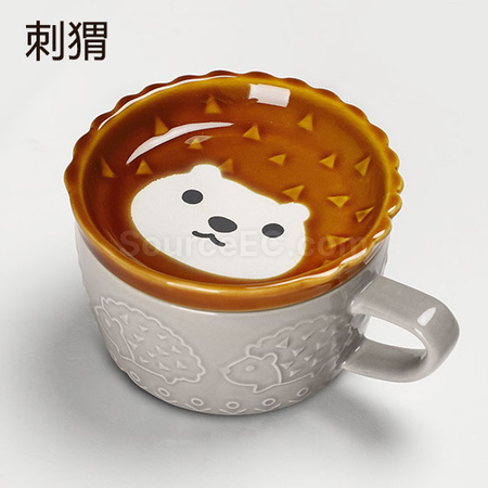 礼品订购日式碗盖杯广告