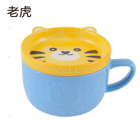礼品订购日式碗盖杯广告