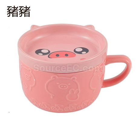 礼品订购日式碗盖杯广告