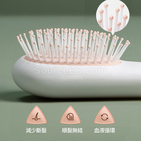 礼品订购氣囊按摩梳广告
