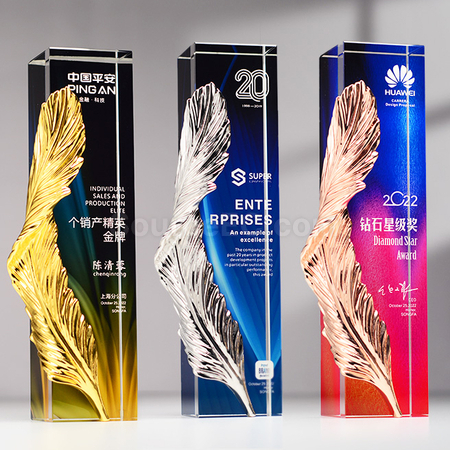 礼品订购水晶杯广告