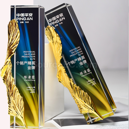 礼品订购水晶杯广告