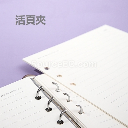 礼品订购PU 活页笔记本广告