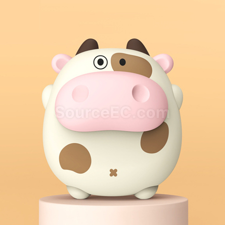 礼品订购二合一可爱USB暖手宝+小夜灯广告