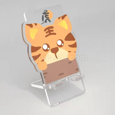 礼品订购十二生肖亚克力手机支架广告