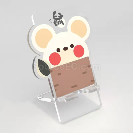 礼品订购十二生肖亚克力手机支架广告