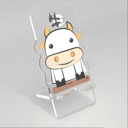 礼品订购十二生肖亚克力手机支架广告
