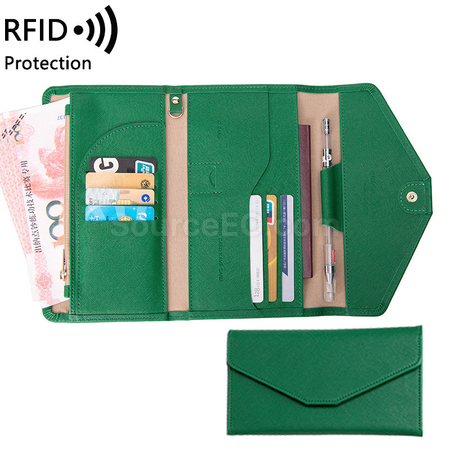 礼品订购RFID护照包广告