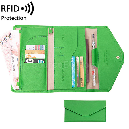 礼品订购RFID护照包广告