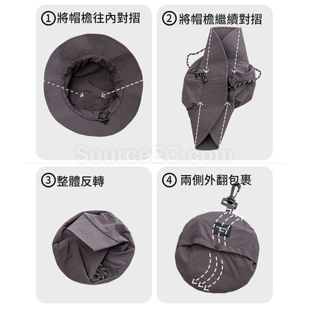 礼品订购速干户外防水渔夫帽广告