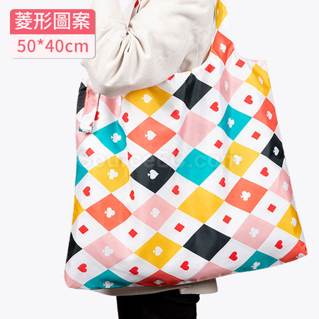 礼品订购可折叠超市购物袋广告