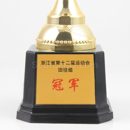 礼品订购金属奖盃广告