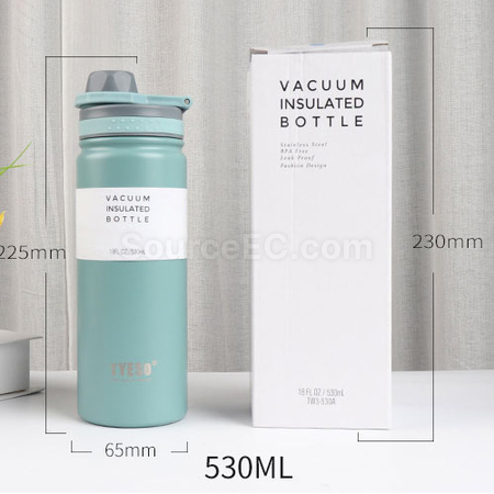 礼品订购750ML户外运动水壶广告
