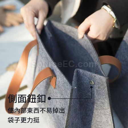 礼品订购毛毡手提袋广告