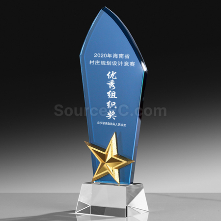 礼品订购水晶座广告
