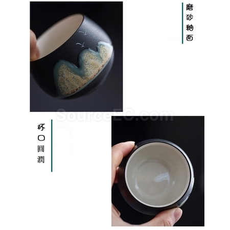 礼品订购陶瓷茶杯套装广告