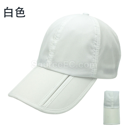 礼品订购折叠棒球帽广告