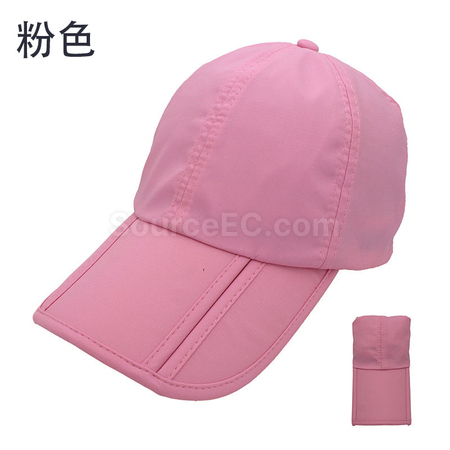 礼品订购折叠棒球帽广告