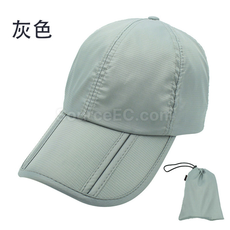 礼品订购折叠棒球帽广告