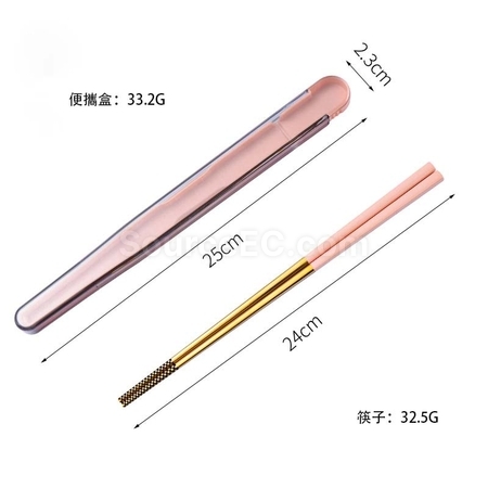 礼品订购便携筷子广告