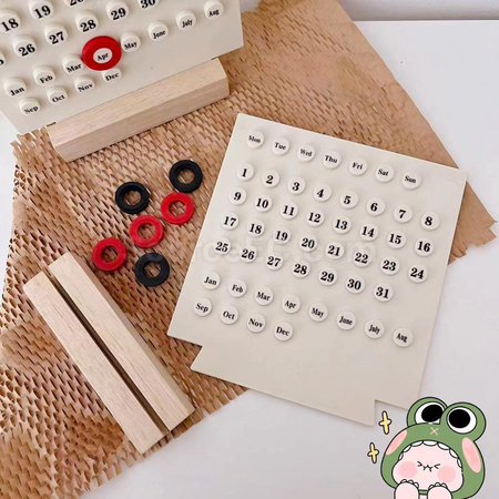 礼品订购木架套圈万年历广告