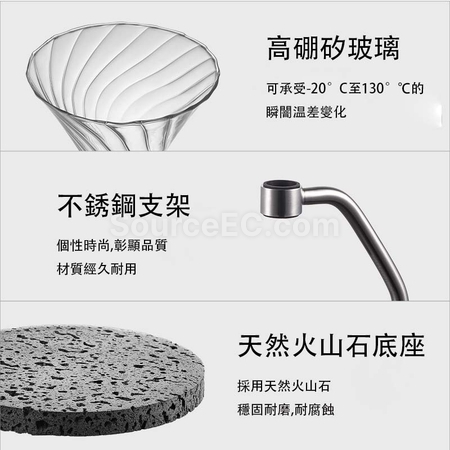 礼品订购咖啡过滤杯支架广告