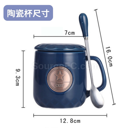 礼品订购创意陶瓷杯广告